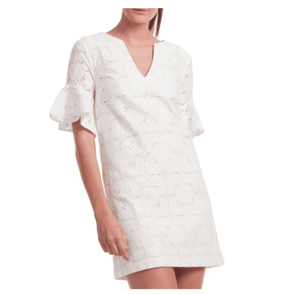 trina turk white dress